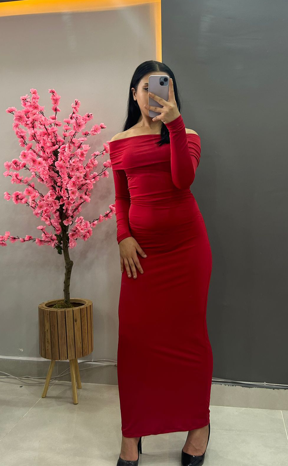 Madonna Yaka Kadın Elbise