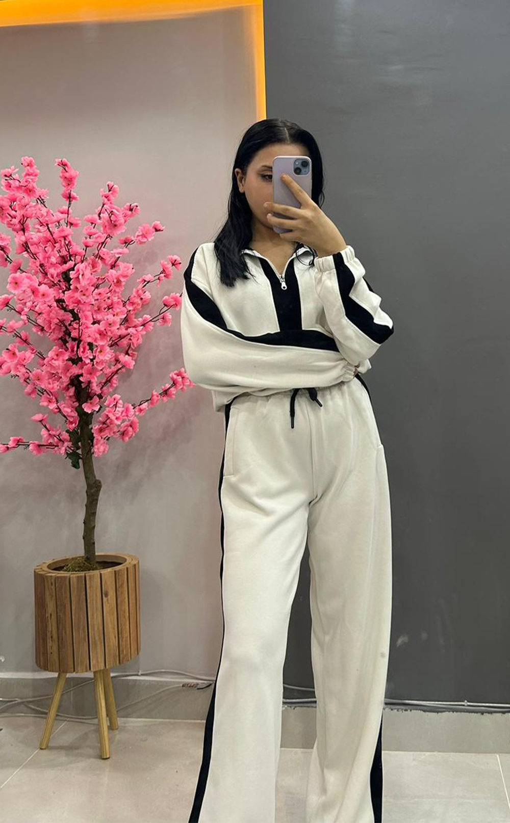 Yan Şerit Detaylı Kadın Eşofman Takımı