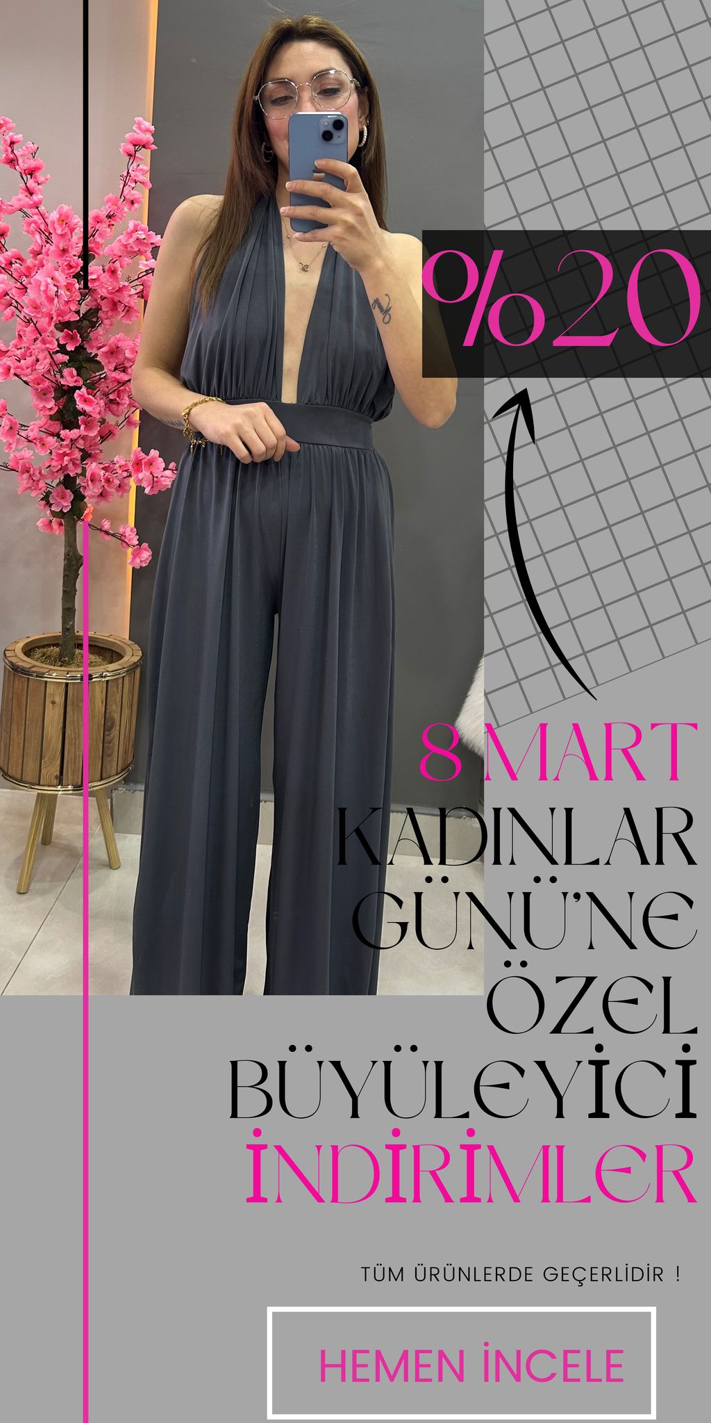 8 mart indirim